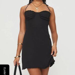 Princess Polly Black Mini Dress - Size 0